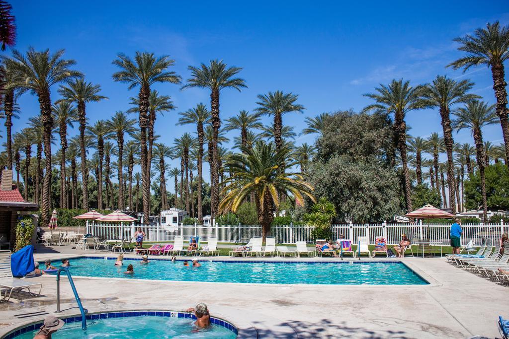 Palm Springs Camping Resort Cabin 3 Palm Desert Buitenkant foto